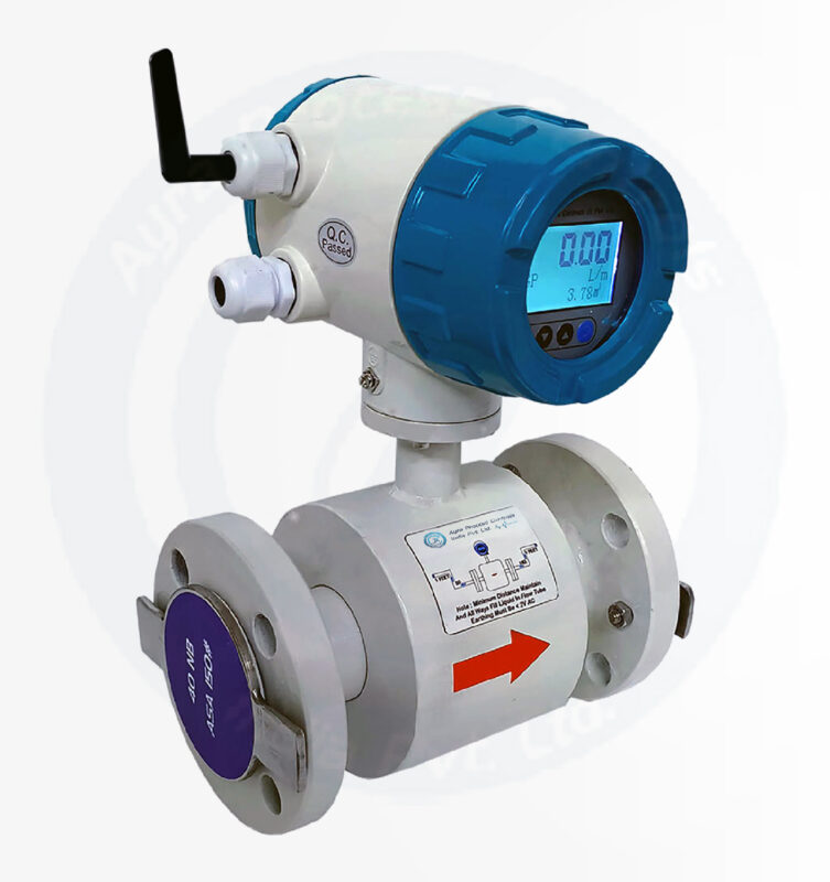 Data Communication of Electromagnetic Flowmeter to Centralized Computers Via GSM/GPRS Modem