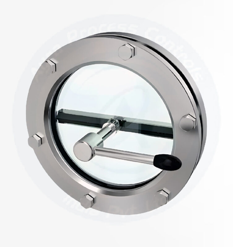 Sight Glass With Wiper