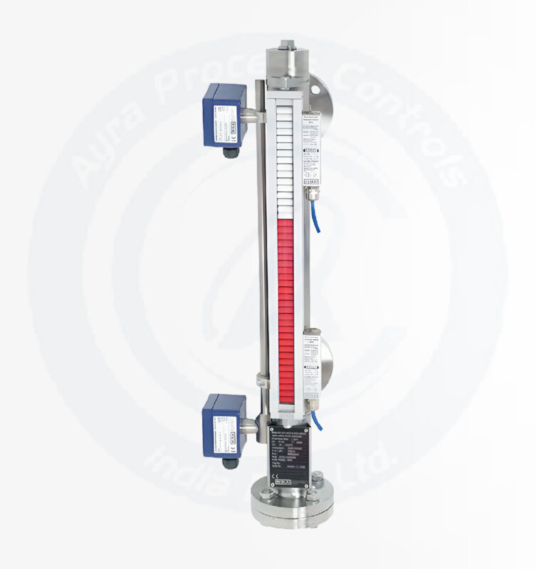 Top Mounted Magnetic Level Indicator With High & Low Level Switch