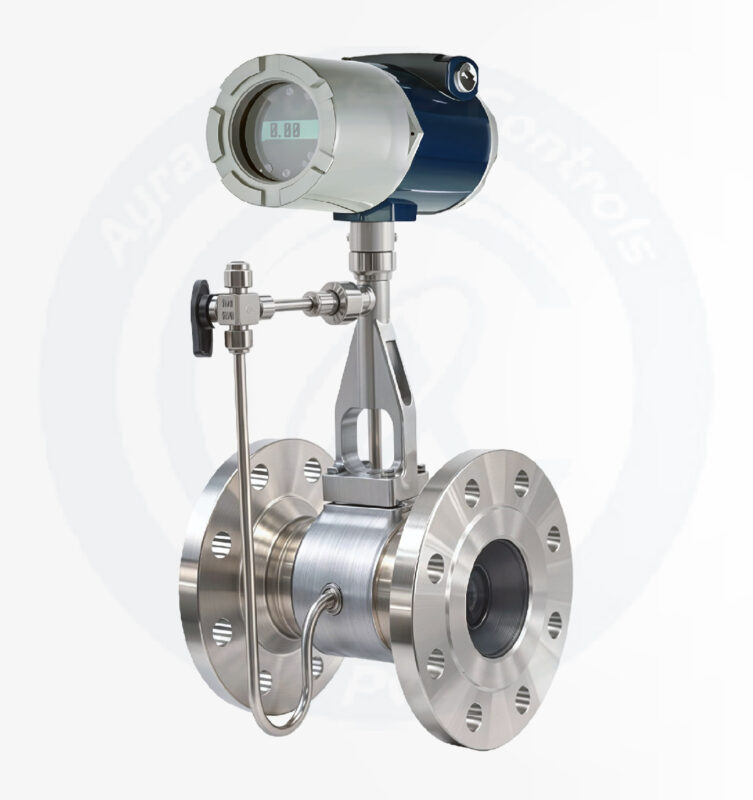 Vortex Flowmeter for Temperature & Pressure Compensation